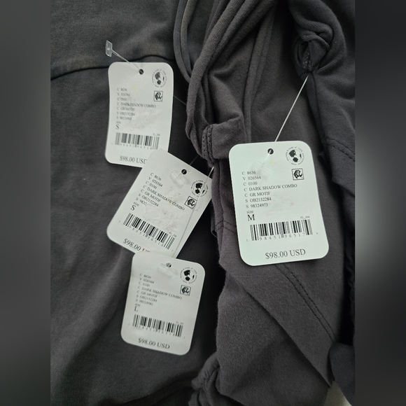 NWT Free People Movement Hot Shot Crossover Top Only- Dark Shadow - Picture 11 of 11